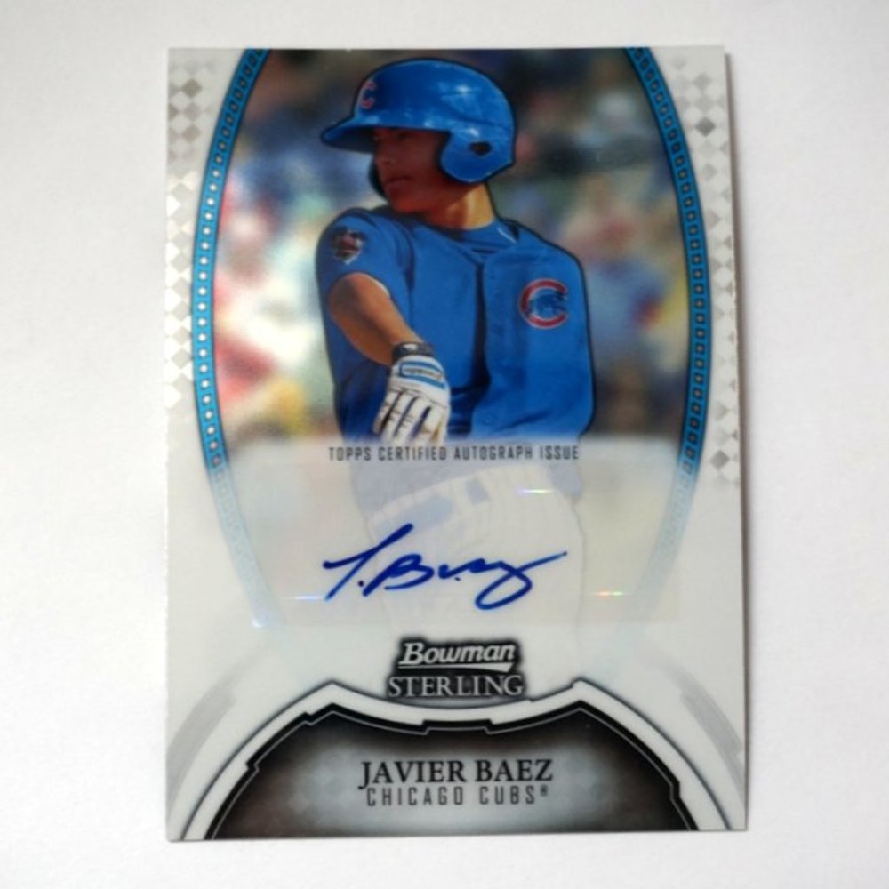2011 Bowman Sterling Javier Baez Prospect Auto #BSP-JB Detroit Tigers
